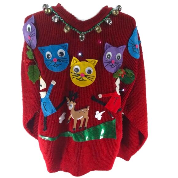 UNISEX Ugliest XMAS Sweater I ever Saw - Picture 1 of 7